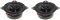 Vibe 150 W Slick4 4 in 10 cm 100 mm 2 Way Car Audio Door Dash Speakers SLICK4