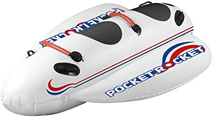 Compass 2er-Pocket Rocket, 2 Personen-Wassersport-Tube, Schleppbanane