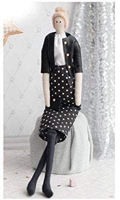 GMMH Nähset Bastelset zum Selbermachen Puppen (koko 41 cm)