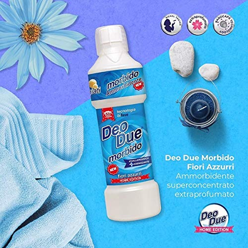 chimiclean Ammorbidente Deo Due Morbido Lavatrice Fiori Azzurri (3 Pezzi)