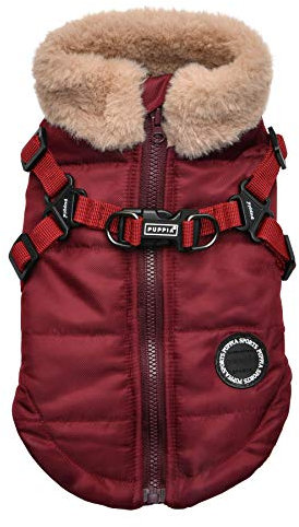 Puppia Hundemantel für kleine und mittelgroße Hunde - Donavan - wohlfühlende Wärme und Komfort - Hundejacke