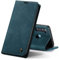 Chocoyi Kompatibel mit Xiaomi Redmi Note 8 Hülle Leder,Magnetverschluss Premium PU Leder Flip Case,Standfunktion.-Blau