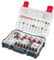 GRAPHITE Mini Grinder Accessories Set of 286 Pieces Drills, Cutting Discs, Grinding Wheels, Millers, Sharpstones, Brushes and Belts for Use with Mini Sanders + Case