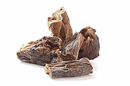 123...Hund dabei! - Büffel-Lunge 3kg, Rinderlunge XXL-Pack, fettarm, getrocknetes Rindfleisch, schonend getrocknet, Kauartikel vom Rind (Rinderlunge)