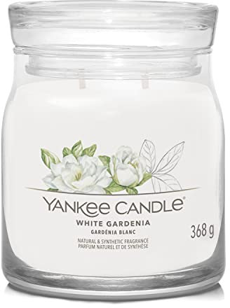 Yankee Candle Signature 1630672E - Candela profumata in barattolo medio con doppio stoppino, miscela di cera di soia, candela a lunga combustione, regalo perfetto per le donne
