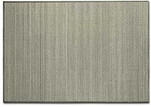 FLODI. Bamboo Floor Mat, Panda (Nature, 150 x 200 cm) Non-Slip Natural Wooden Bamboo Mat Rug for Bathroom, Kitchen and Hallway, Easy Clean With Cotton Border