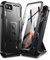 Dexnor for Apple iPhone 7/8/SE(2020/2022) Case, [Built in Screen Protector and Kickstand] Heavy Duty Military Grade Protection Shockproof Protective Cover for Apple iPhone 7/8/SE(2020/2022)-Black