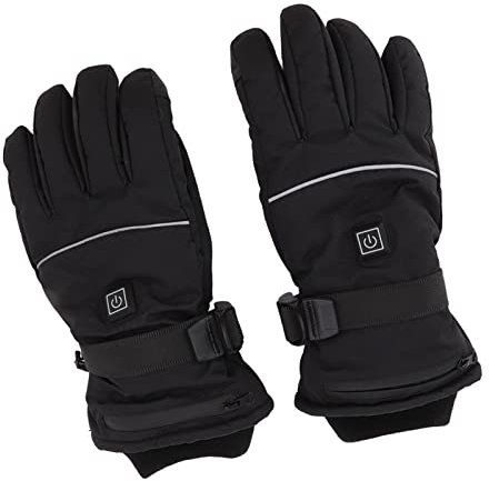 Warm Heated Gloves, Battery Operated Waterproof Heated Gloves to Keep Warm for Outdoor (XL)