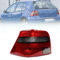 BYBEST Rücklicht Heckleuchte Rückleuchte für Golf IV MK 4 1997-2007, Auto Heckklappe Rückleuchten Linke Rechte Rücklichter Gehäuse, Left- A