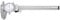 QWORK® Digital Caliper,6 Inch Stainless Steel and Shock-Proof Dial Caliper
