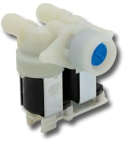 SOS Accessoire Magnetventil 2-Wege 180° für Waschmaschine 480111100199 Baucknett, Bauknecht, Gala, Ignis, Kitchenaid, Laden, Maytage, Polar, Privileg, T