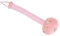 FRCOLOR Handlicher Rückenmassagehammer Tragbarer Massagestab Für Muskelentspannung Geeignet Für Rücken Nacken Schultern Und Beine Aus Sicherem Stoffmaterial Rosa