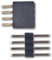 world-trading-net - 20er Set Miniatur Steckverbinder 4-polige, Rastermaß 1,27mm, Metallkontakte, Bronze beschichtet, Strom 1A, Spannung 30V
