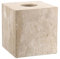 SUMNACON Travertin Tissue Box Cover Square,Tissues Cube Boxen für Zuhause, Toilettenpapierhalter Papierhalter Papiertaschentuchbox für Wohnzimmer Esszimmer Büro Hotel Restaurant quadratisch