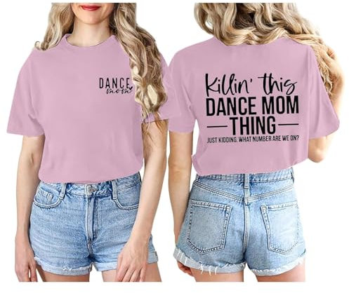 Early Prime Big Deal Bluse Donna Elegante Maglia Manica Corta Elegante Bambina Top Con Paillettes Donna Elegante Camicia A Righe Donna Blusa Rosa Cipria Donna Maglia Rossa Ragazza Clearance Items