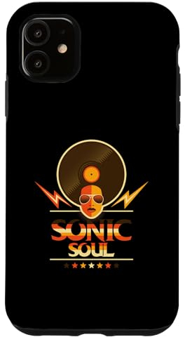 Hülle für iPhone 11 Sonic Soul Retro Music Aesthetic