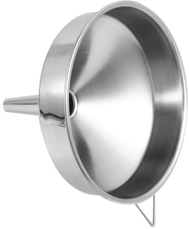 Gatuida Embudo De Acero Inoxidable Para Transferencia De Líquidos Industriales Y Automotrices Diseño Extragrueso Y Reutilizable Para Aceite De Motor De Gasolina Y Más