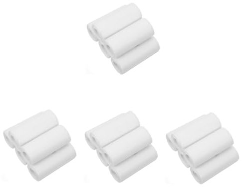 STOBOK 20rollen Thermopapier Rollen Für Bedruckbare Quittungsrollen Für Kassen Kartenmaschinen Und Thermodrucker Hohe Druckqualität Langlebig Und Leicht Zu Lagern