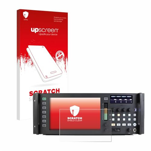upscreen Schutzfolie für Behringer Wing Rack – Made in Germany, Kristall-klar, Kratzschutz, Anti-Fingerprint