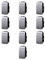 10 MODULI INTERRUTTORE 16A, GRIGIO, COMPATIBILE CON BTICINO LIVING, MODULI E FRUTTI 100% COMPATIBILI, MATERIALI DI ALTA QUALITA'