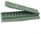 Brochettes manuelles pour barbecue - Ensemble d'outils pour façonner la viande - En acier inoxydable - Avec rainures internes - Pour camping, fête de jardin - Vert