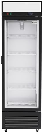 Aspes Congelador Vertical Horeca Negro ACVH2601ENF. Capacidad 329 Litros, Bajo Nivel Sonoro, Eficiencia Energética Clase D