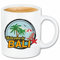 Reifen-Markt Kaffeetasse WELCOME TO BALI - SURFEN - TAUCHEN - DIVING - TAUCHERPARADIES Keramik 330 ml in Weiß