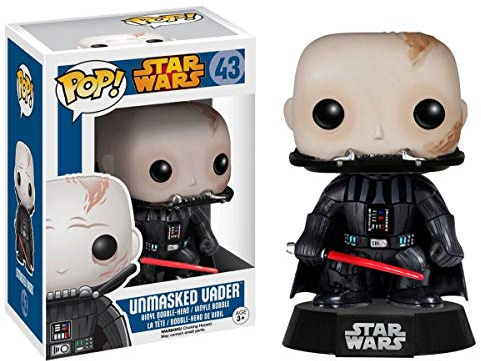 Funko POP Star Wars: Unmasked Darth Vader Action Figure