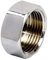 3/4 BSP (25mm diam) Pipe Tube Fittings Chrome Plug Stop End Cap Cover Ending Female