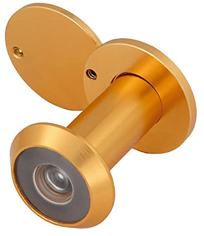 Amig - Spioncino per porta | Lentille super angle | Installation facile | Épaisseur de la porte: 35-60 mm | Diamètre: 14 mm | Finition: Oro