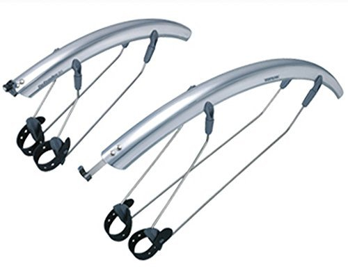 Topeak DeFender R1 & R2 Road Bike Fender Set (700C Wheels) by Topeak
