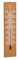 TFA Dostmann Analoges Innen Außen Thermometer, 12.1054.01, Wetterfest, hohe Genauigkeit, Eiche, L 46 x B 12 x H 200 mm