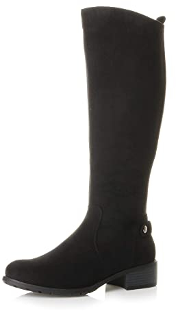 Donna tacco medio polpaccio alto stivali cavallerizza equitazione numero 6 39