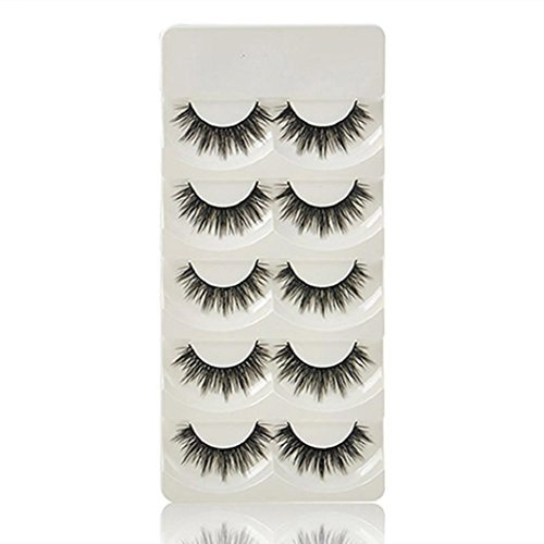 GAOAG Faux-cils (Vert pin)