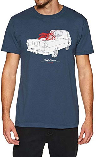 Deus Ex Machina A100 T Shirt - Navy-M