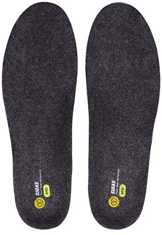 Sidas 3 Feet Merino Mid Einlegesohle, grau, XL