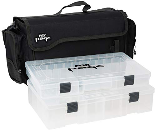 Fox Rage Shoulder Bag Large 48x15x24cm - Angeltasche für Gummiköder & Wobbler, Kunstködertasche, Ködertasche, Tackletasche