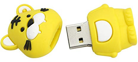 8GB 12 Modelo simbólico de Animales Unidad Flash Unidad USB 3.0 Memoria extraíble Unidades Memoria USB Unidad Datos Almacenamiento Datos Unidad Zip Unidad Salto Unidad Flash Memoria USB - Tigre