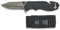 K25-19801 Taschenmesser, schwarz, K25, Klinge: 8,4 cm, Werkzeug für Jagd, Angeln, Camping, Outdoor, Survival und Bushcraft