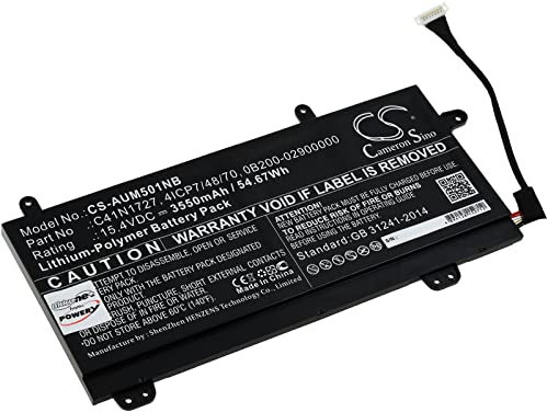 Batteria per PC portatile Asus ROG Zephyrus M GM501GS-EI005T 15,4V Li-Polymer