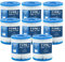 Aoyern Filtro Piscina, Cartucho de Filtro Tipo 1 para Sistemas de Filtración de Arena Filtro Piscina, Compatible con 58381 (8 Pzas)