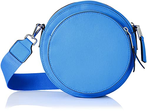 s.Oliver Damen Schultertasche, Blau, Einheitsgröße EU