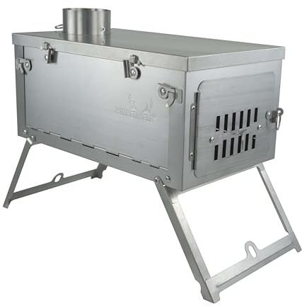 Winnerwell Fastfold PLUS Titanium Nested Pipe L-sized Camping Stove