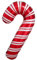 Candy Cane Folienballon, klein, 40 cm