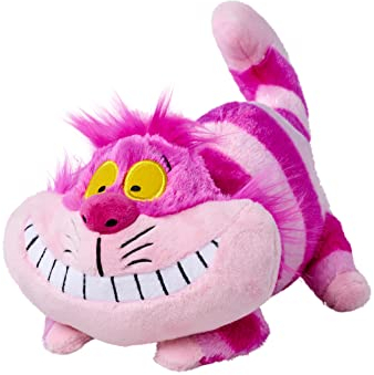 Simba 6315870020 - Disney Grinsekatze, 25cm Plüschtier, Alice im Wunderland, Plüsch Katze, pink, ab den ersten Lebensmonaten
