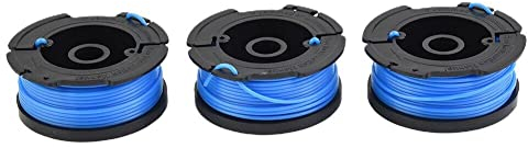Realman 3 Stück 7136090 GT-F10 Spulen mit Trimmerfaden für Greenworks 21052 21212 Lux E-RT-450/25 E-RT-550/27 E-RT-650/29 Wolf Garten Blue Power GHE 845 GHE840 GHE850 GT840 GT845 GT850 GTB36