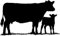 Auto-Aufkleber Und Aufkleber, 30 Cm, Für Rinder, Vieh, Ranch, Kuh, Stier, Fensteraufkleber, Gestanzte Vinyl-Aufkleber Für Fenster, Autos, LKWs, Laptops (2 Stück)
