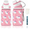 Fjbottle Botella Agua Niños con Tapa Magnética 400ML - Botella de Agua Acero Inoxidable - Sin Fugas/Sin BPA Botella Termica