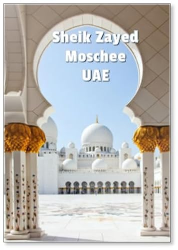 Kühlschrankmagnet Sheik Zayed Moschee Abu Dhabi Design 1