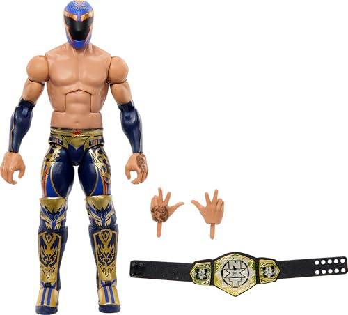 Mattel WWE Elite Actionfigur & Zubehör, Serie #117, 15,2 cm, Sammel-Axiom mit 25 Gelenkpunkten & austauschbaren Händen